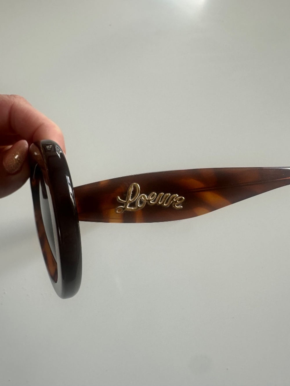 Loewe oversized aviator style sunglasses - Picture 5 of 6